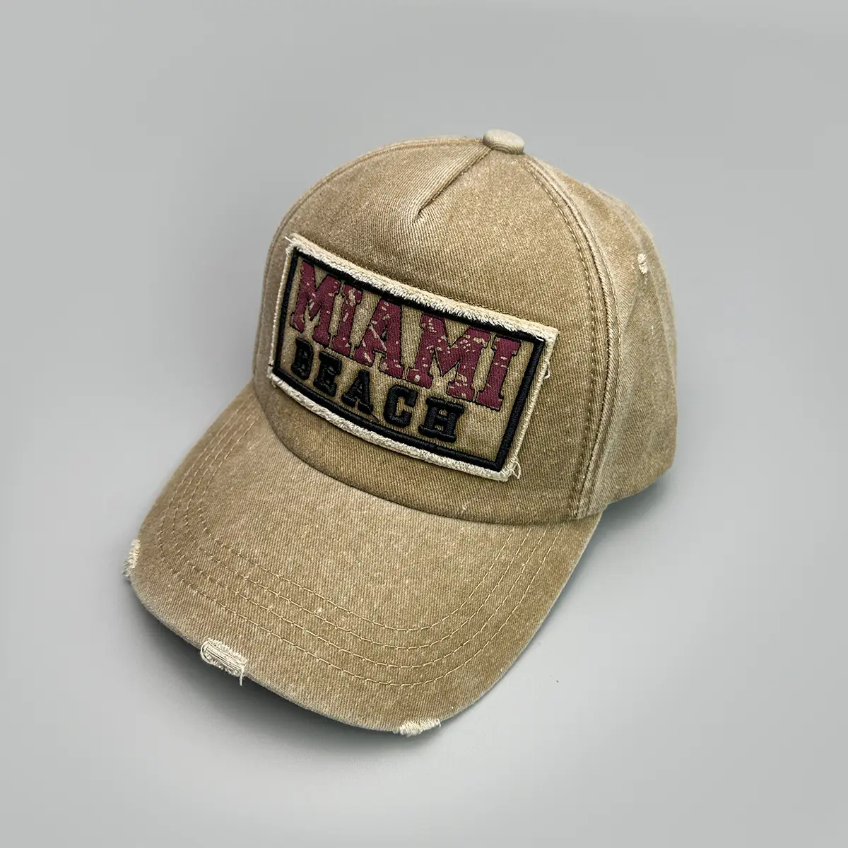 Vintage Patch Baseball Caps for Men Women Pink Blue — feature 11