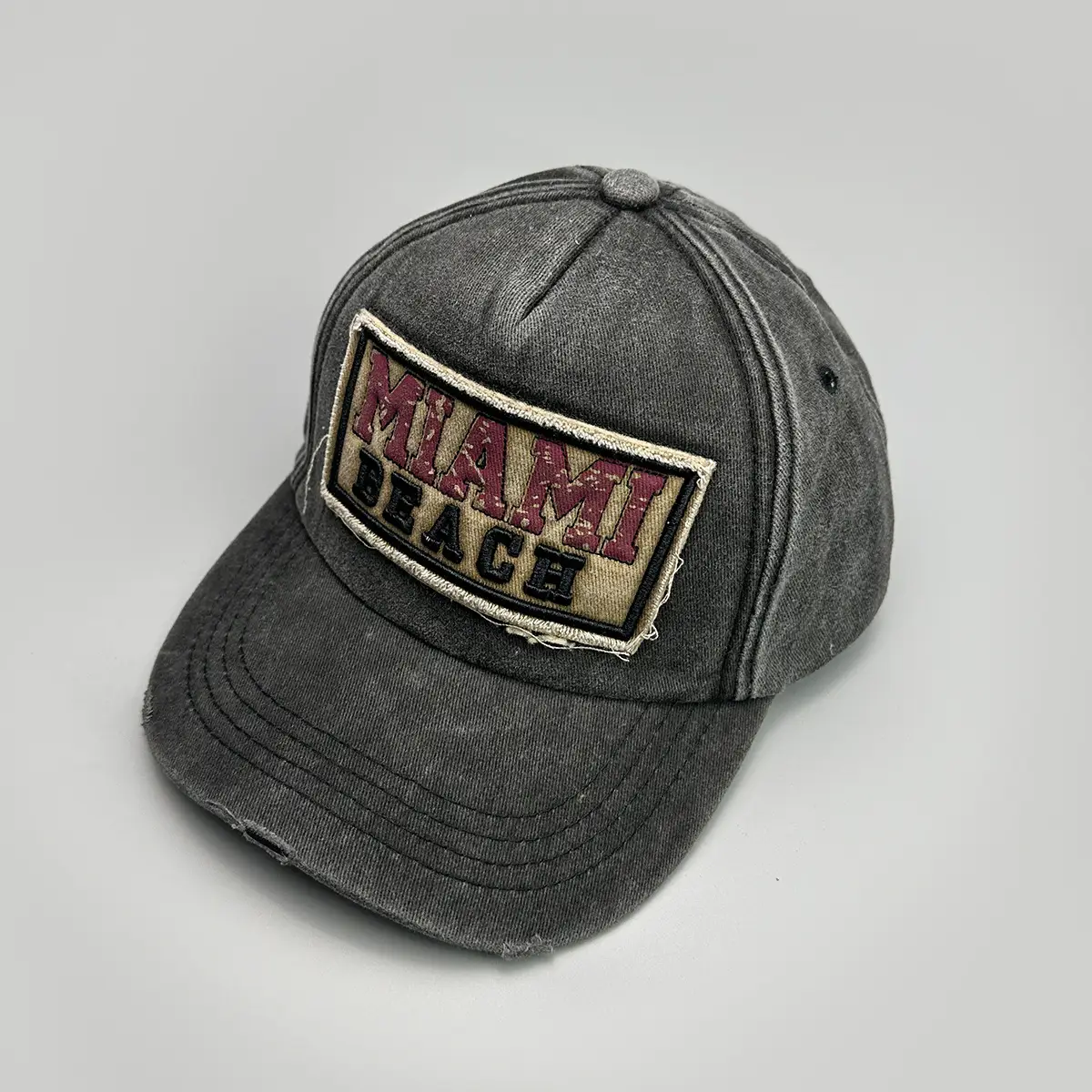 Vintage Patch Baseball Caps for Men Women Pink Blue — feature 7