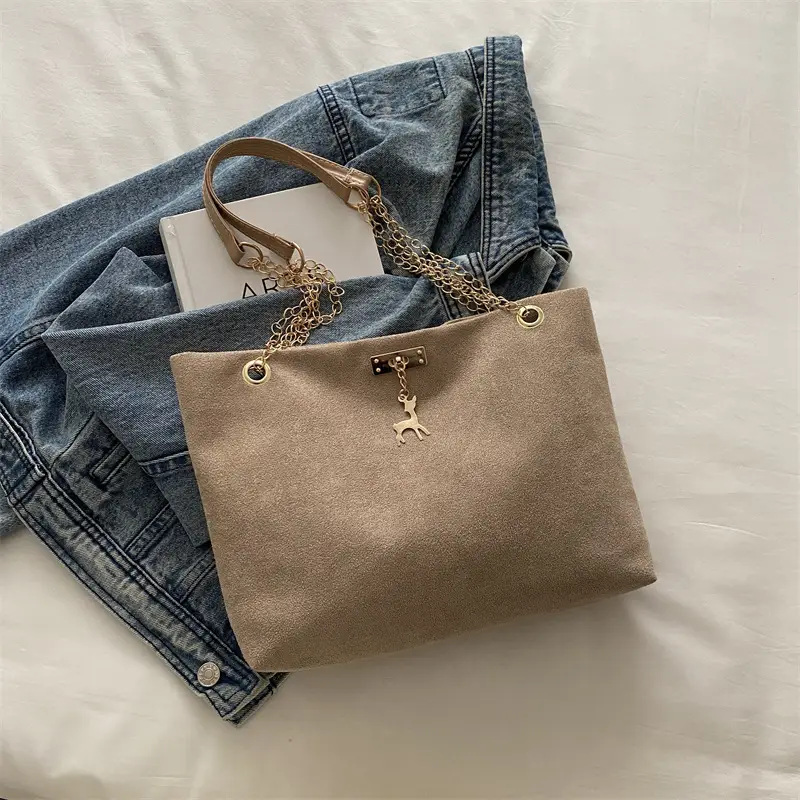 Vintage Commuting Chain Shoulder Bag Women's 2024 Winter New Style Stylish Ins Underarm Bag Tote Bag for Women - Image 2