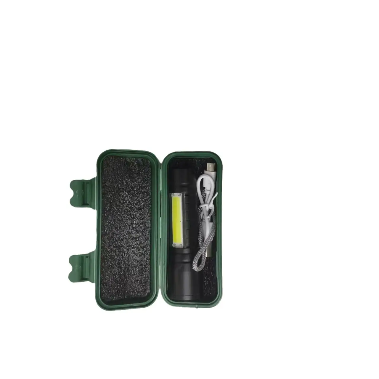 Cross-border Mini USB Flashlight Multifunctional Zoom Outdoor Camping - Image 6