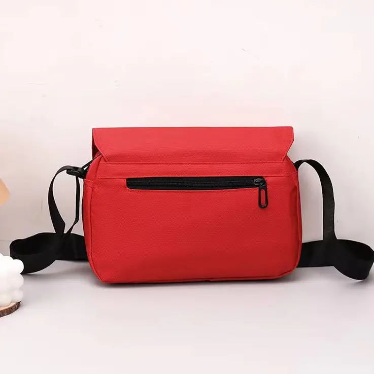 Black Lightweight Crossbody Bag for Men Women
