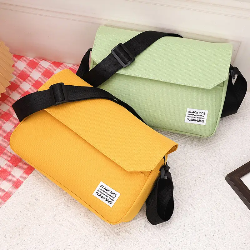 Black Lightweight Crossbody Bag for Men Women — feature 14