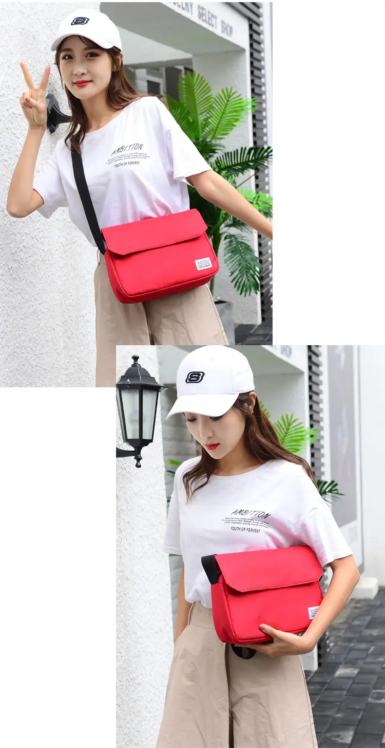 Black Lightweight Crossbody Bag for Men Women — feature 31