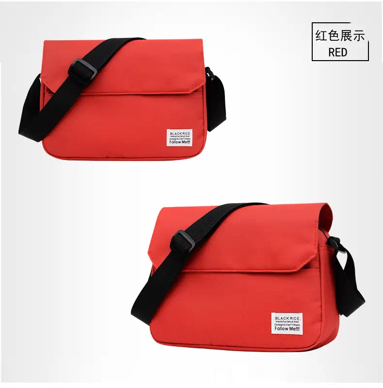 Black Lightweight Crossbody Bag for Men Women — feature 48