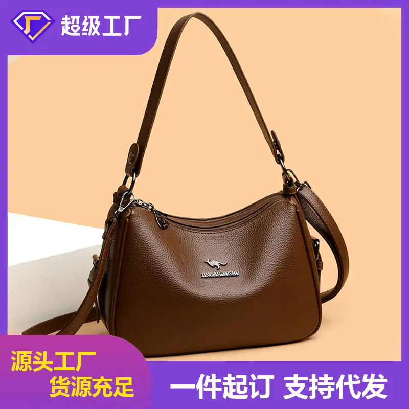 Blue One-Shoulder Crossbody Bag for Women Winter Commute - Image 5