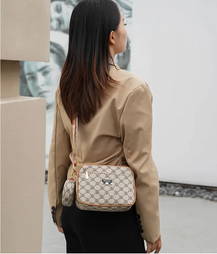 Women's Crossbody Bag Set with Printed Pattern — feature 16