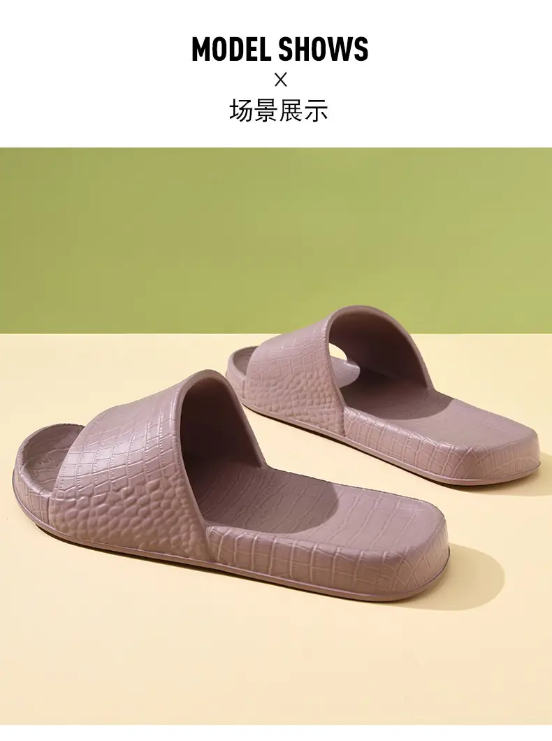 Slippers Women's Summer Non-slip Soft Bottom Thick Bottom EVA Outer Wear Breathable Wear-resistant Home Leisure Sandals and Slippers — feature 12