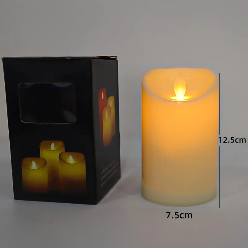 Led Rechargeable Electronic Candles Halloween Atmosphere Decoration Birthday Arrangement Props Remote Control Candle Lights Simulated Candles