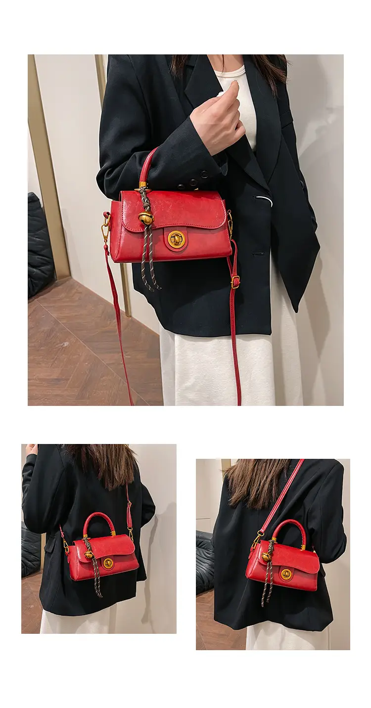 Women Retro Square Shoulder Crossbody Bag 2026 — feature 10
