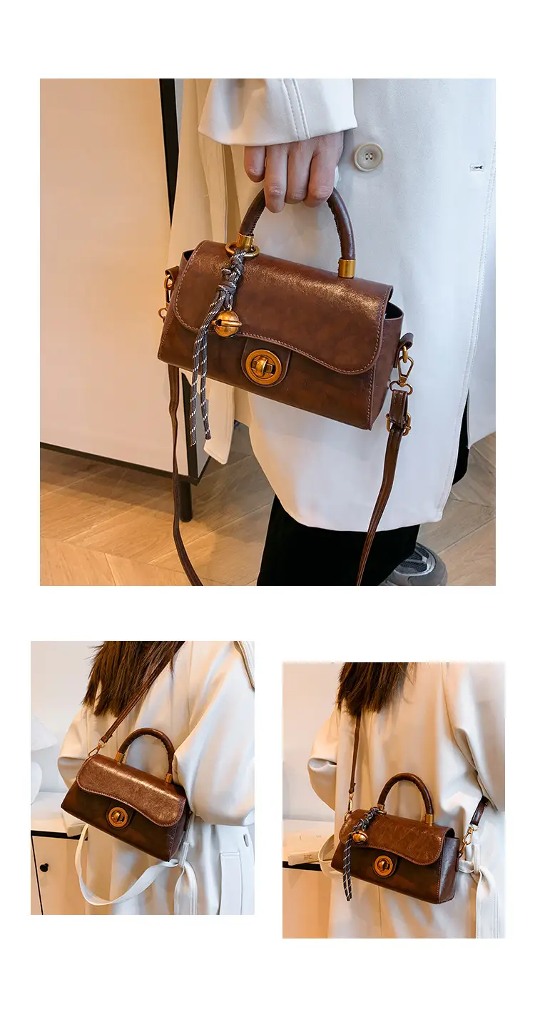 Women Retro Square Shoulder Crossbody Bag 2026 — feature 13