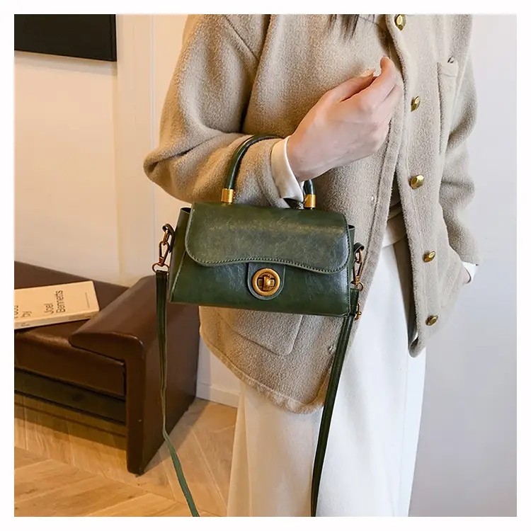 Women Retro Square Shoulder Crossbody Bag 2026 — feature 20