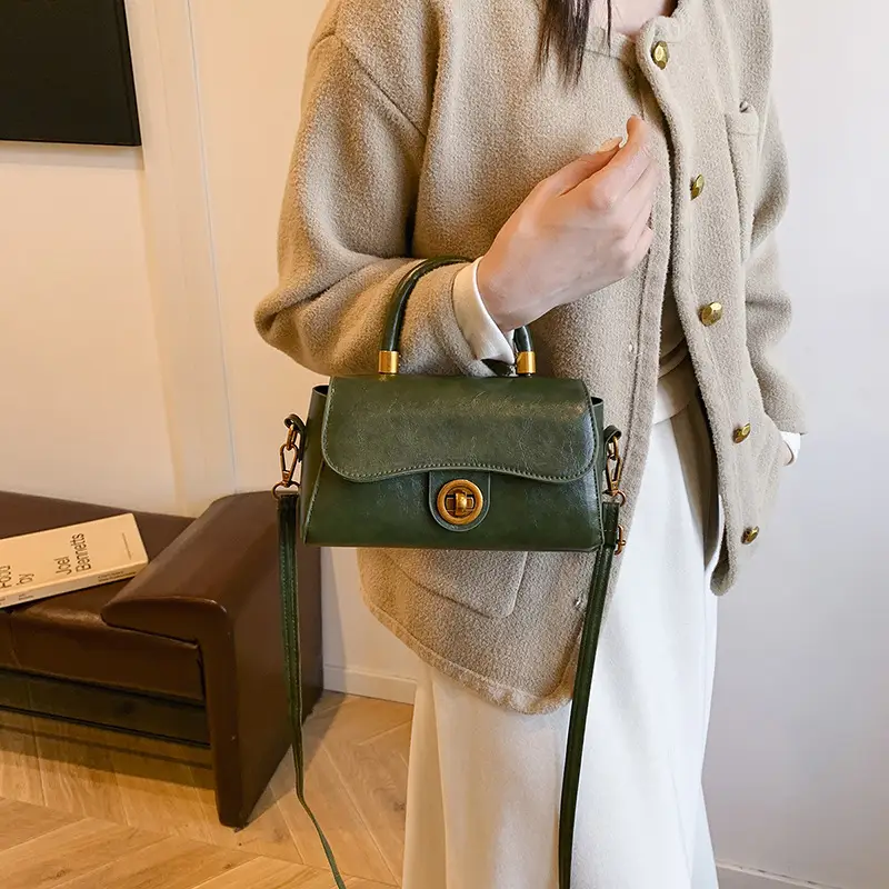Women Retro Square Shoulder Crossbody Bag 2026 - Image 3
