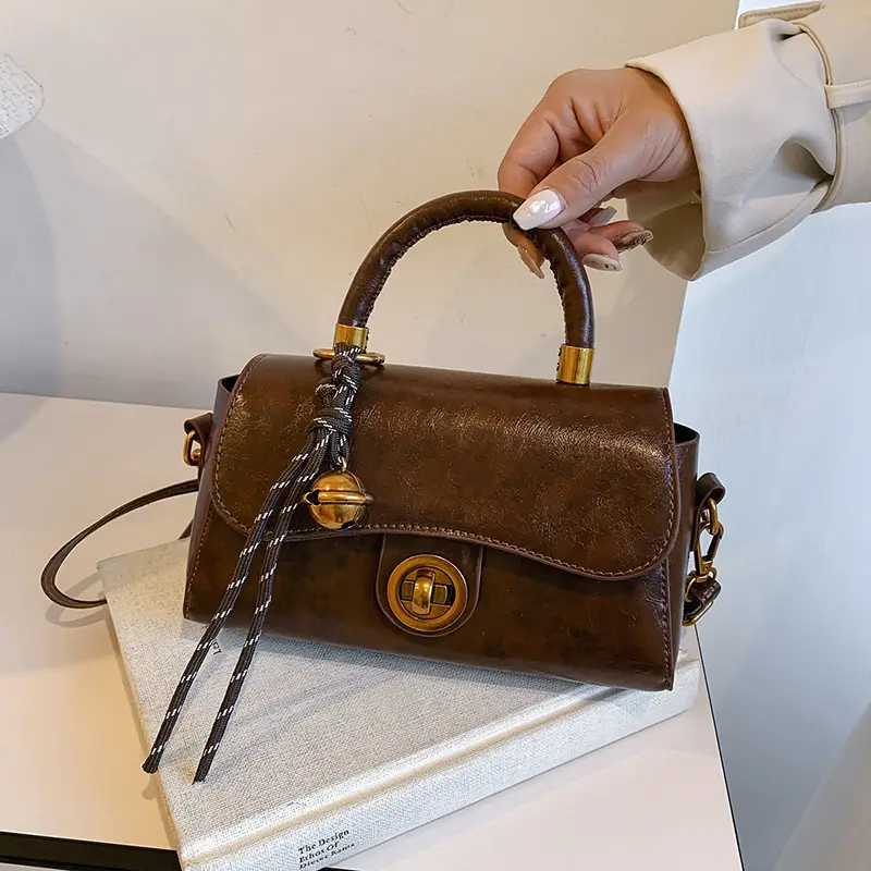 Women Retro Square Shoulder Crossbody Bag 2026 - Image 5