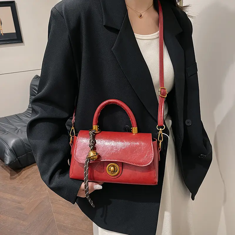 Women Retro Square Shoulder Crossbody Bag 2026 - Image 6