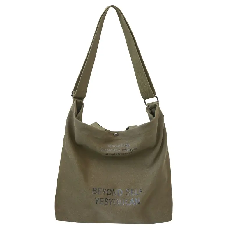 Large Capacity Crossbody Bag for Men Women Retro Ruiying Shoulder Bag - Image 4