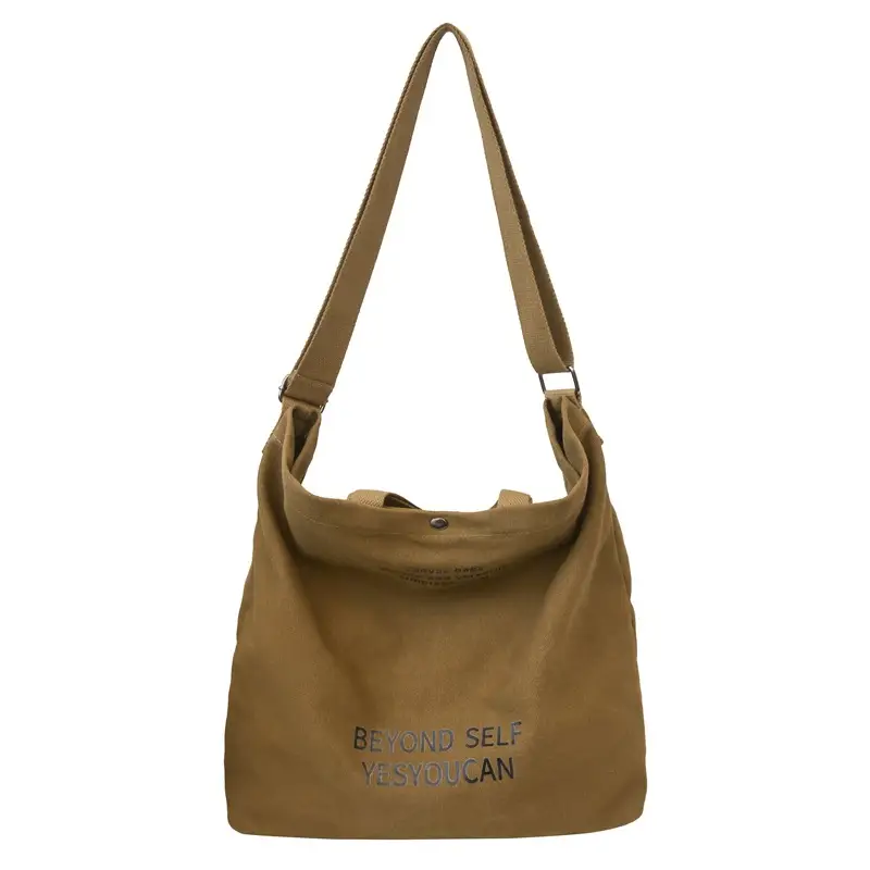 Large Capacity Crossbody Bag for Men Women Retro Ruiying Shoulder Bag - Image 5