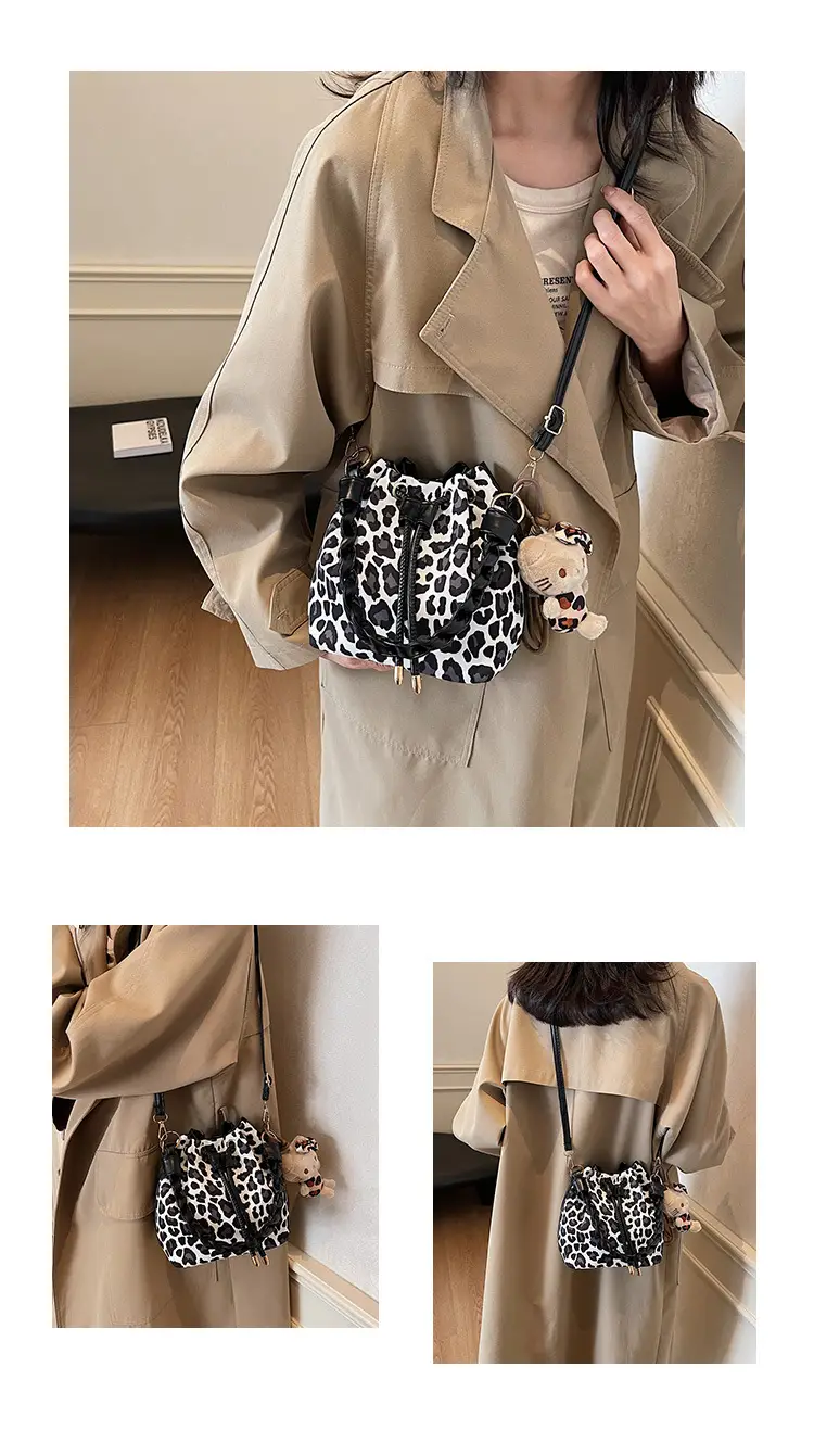 Leopard Print Shoulder Bag for Women 2024 New Arrival — feature 10