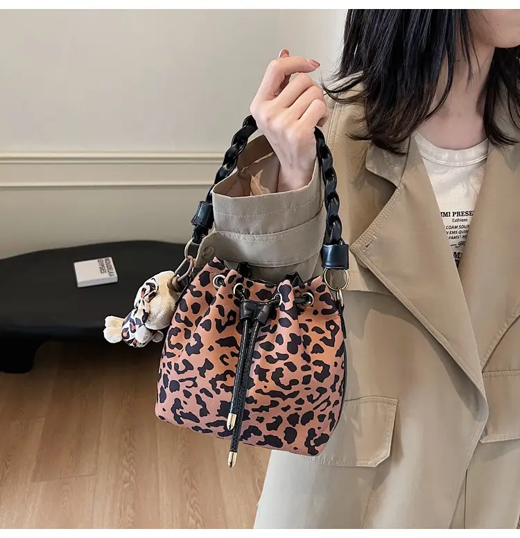 Leopard Print Shoulder Bag for Women 2024 New Arrival — feature 19