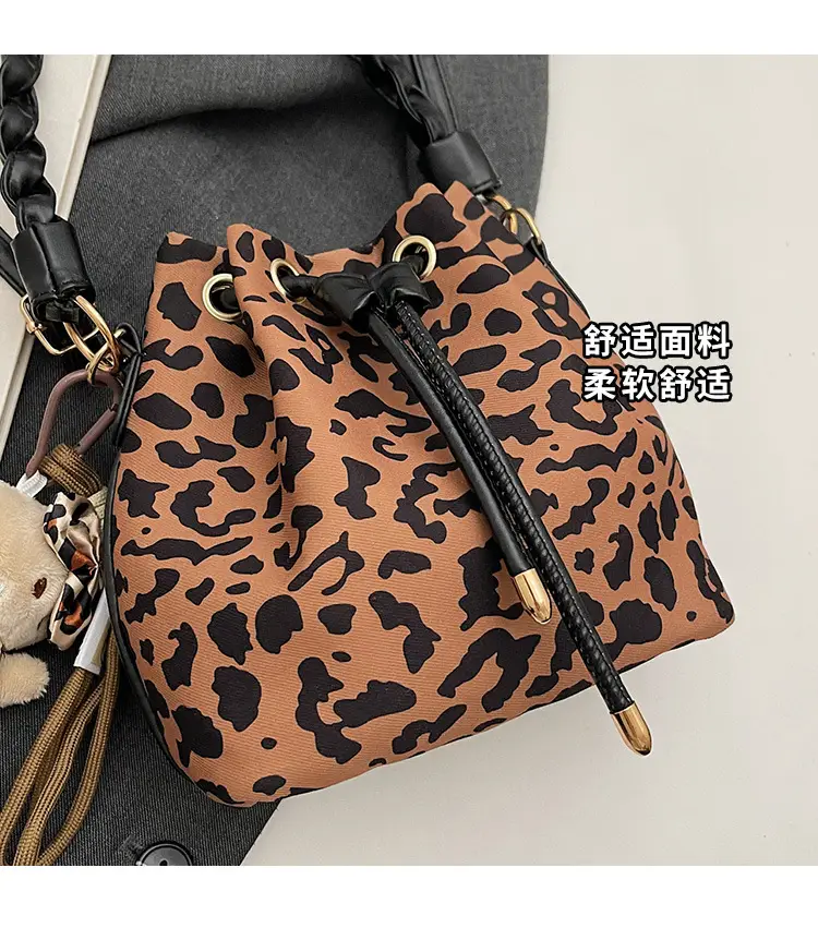Leopard Print Shoulder Bag for Women 2024 New Arrival — feature 3