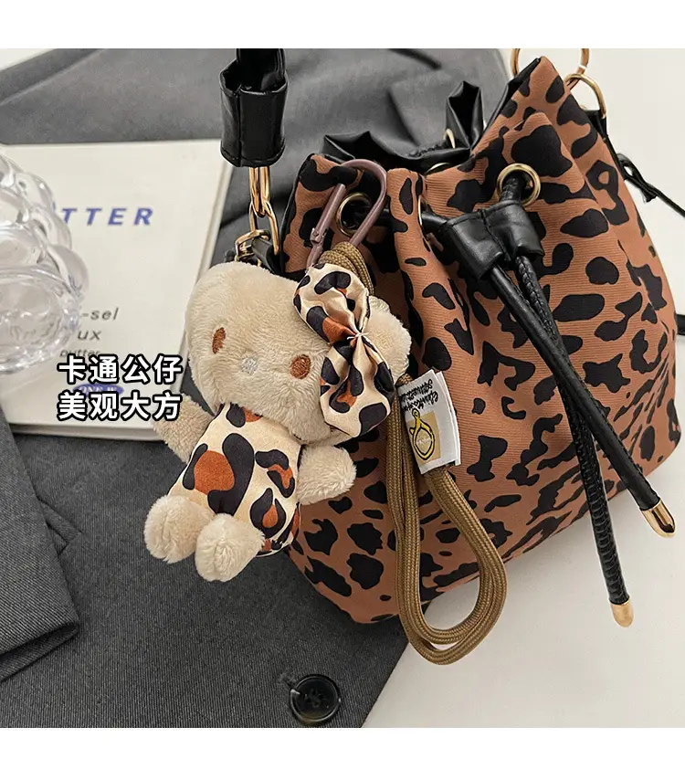 Leopard Print Shoulder Bag for Women 2024 New Arrival — feature 5