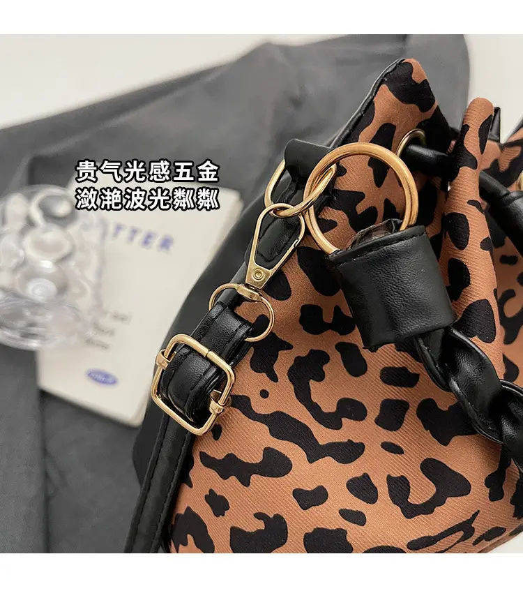 Leopard Print Shoulder Bag for Women 2024 New Arrival — feature 6