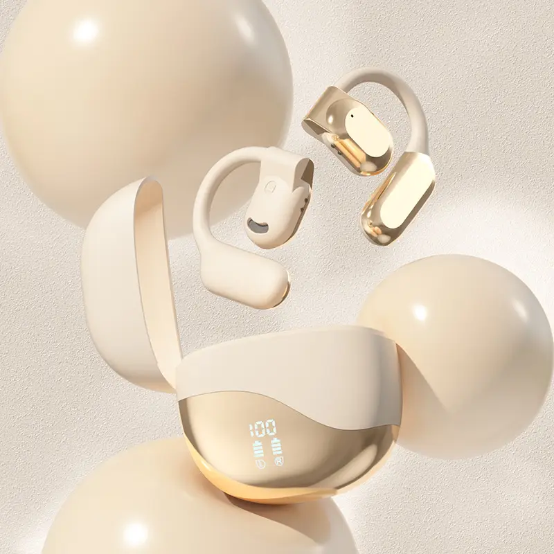 Wireless Bluetooth Headphones with AI Translation & Long Battery