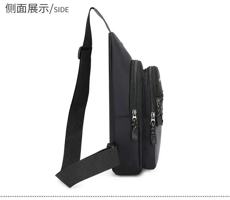 Men's Black Business Travel Crossbody Bag Lightweight All-Match — feature 29