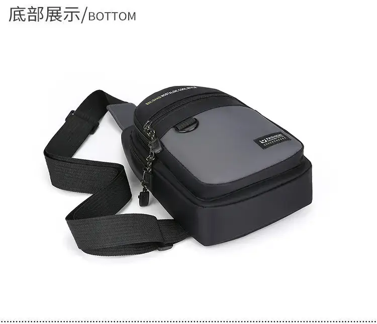 Men's Black Business Travel Crossbody Bag Lightweight All-Match — feature 31