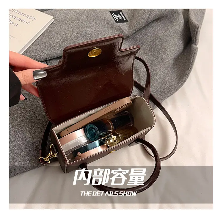 Women Retro Square Bag 2025 New Crossbody Commuter — feature 11