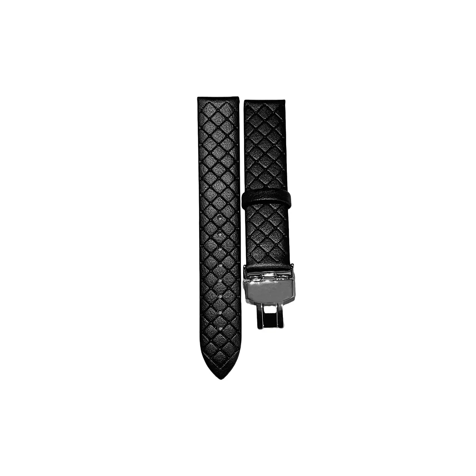 Women's Diamond Pattern Steel Band Watch with Calendar - Image 5