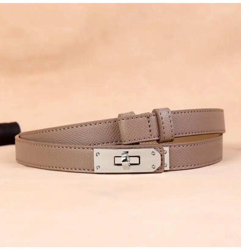 Women's High-end Genuine Leather Belt with Dress Seal — feature 19