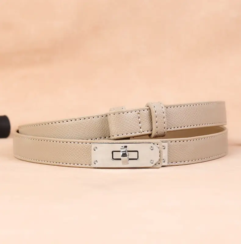 Women's High-end Genuine Leather Belt with Dress Seal — feature 20