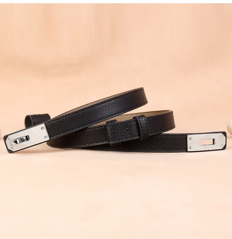 Women's High-end Genuine Leather Belt with Dress Seal — feature 21