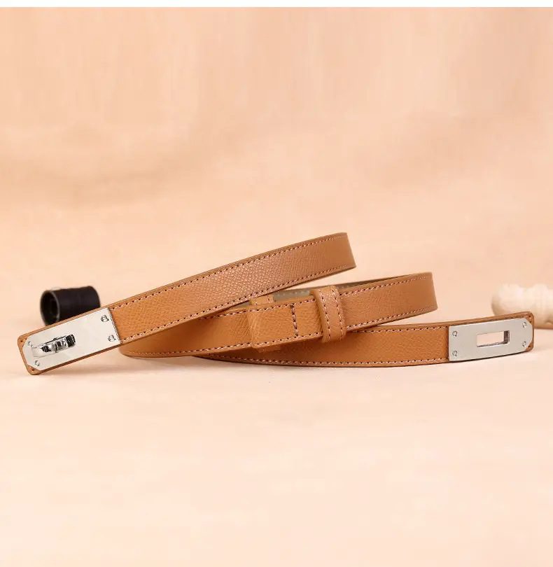 Women's High-end Genuine Leather Belt with Dress Seal — feature 22