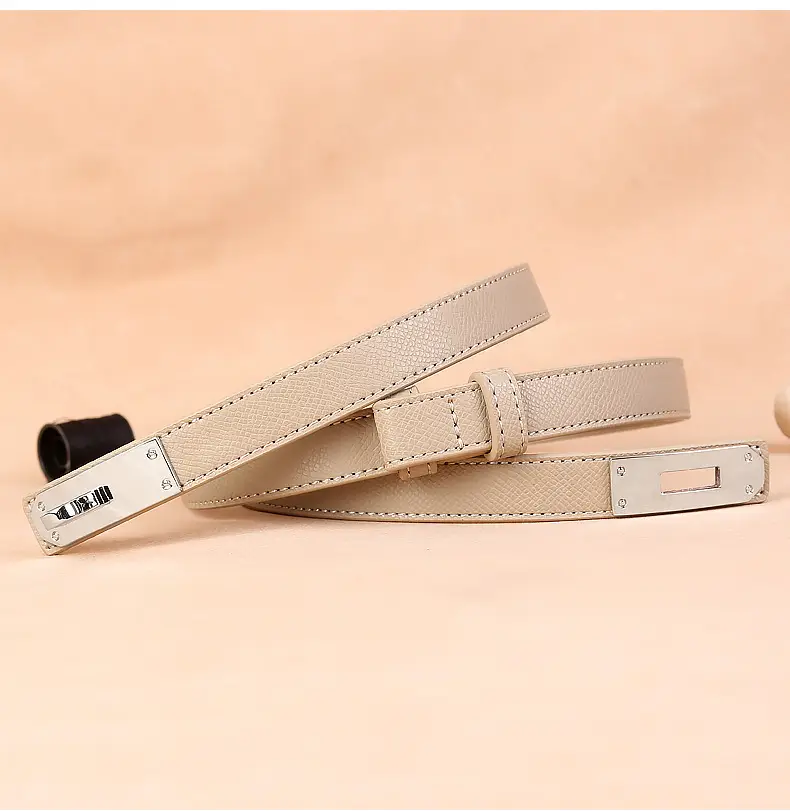 Women's High-end Genuine Leather Belt with Dress Seal — feature 25