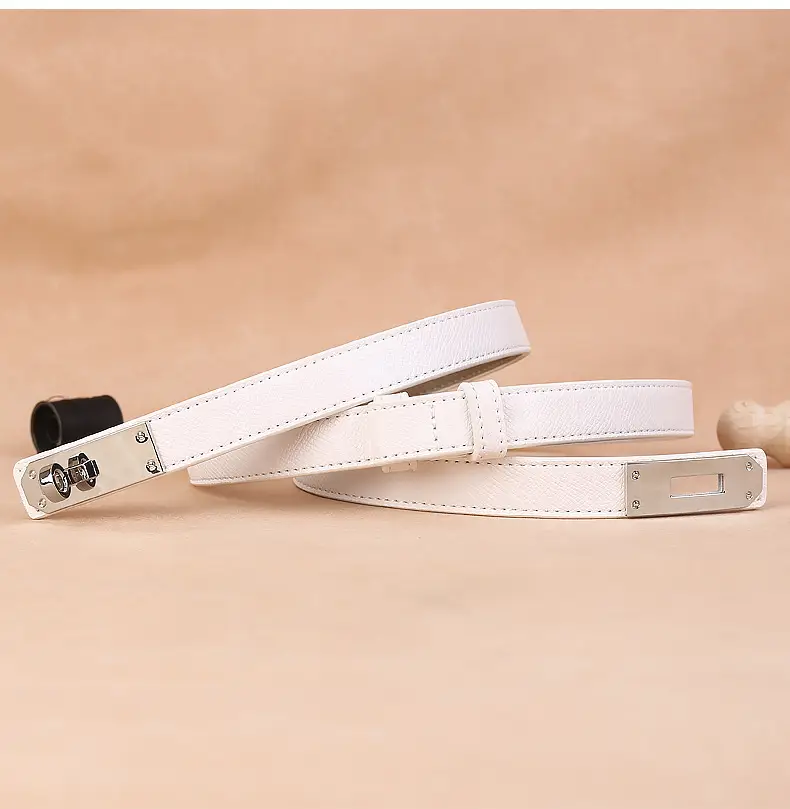 Women's High-end Genuine Leather Belt with Dress Seal — feature 26