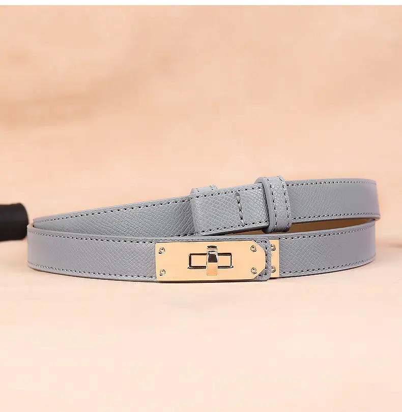 Women's High-end Genuine Leather Belt with Dress Seal — feature 30