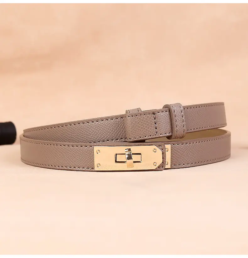 Women's High-end Genuine Leather Belt with Dress Seal — feature 31