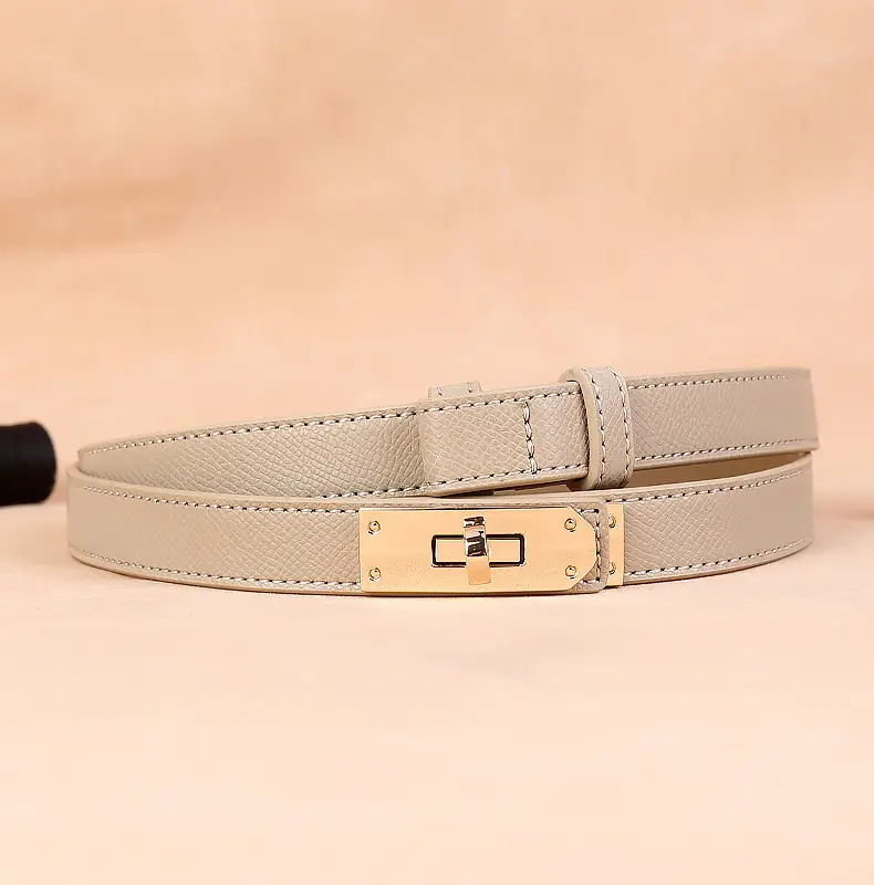 Women's High-end Genuine Leather Belt with Dress Seal — feature 32
