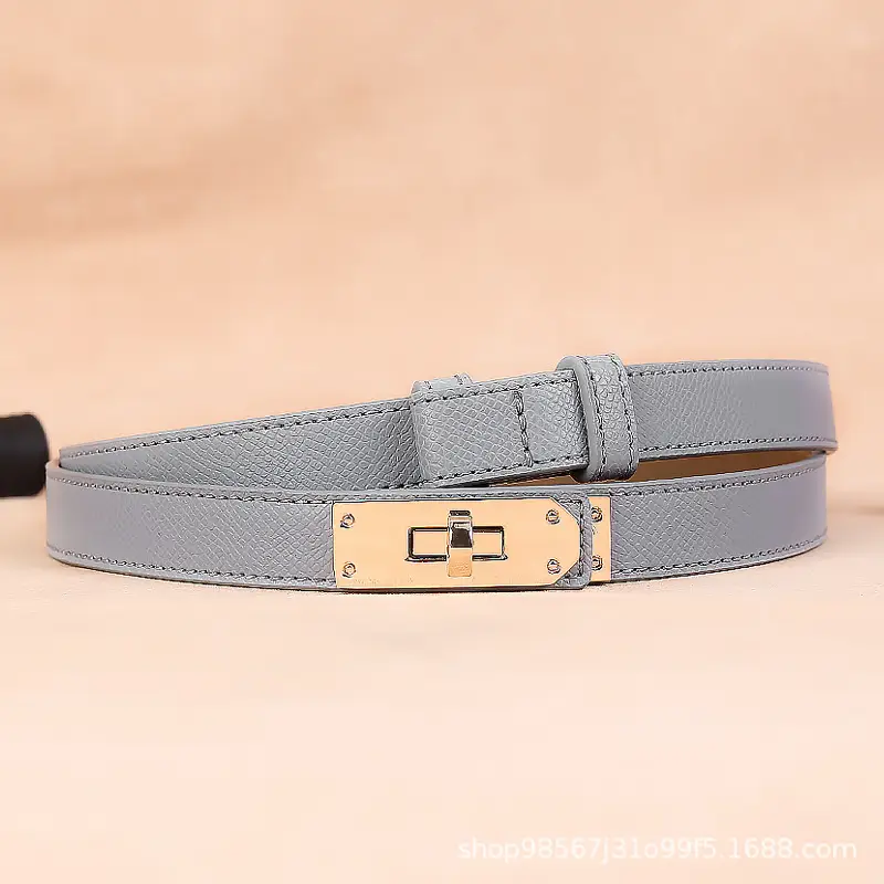 Women's High-end Genuine Leather Belt with Dress Seal