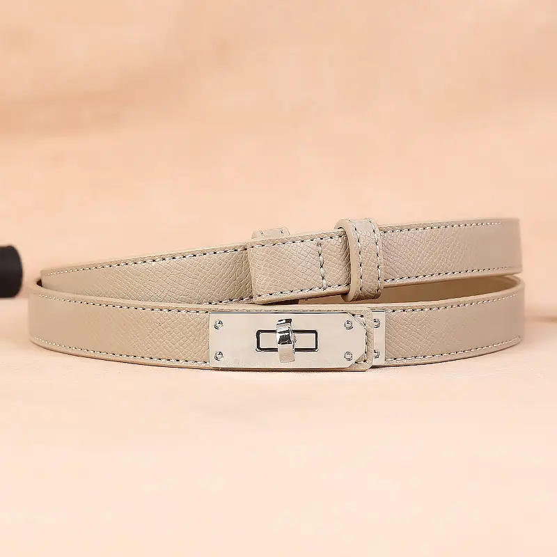 Women's High-end Genuine Leather Belt with Dress Seal