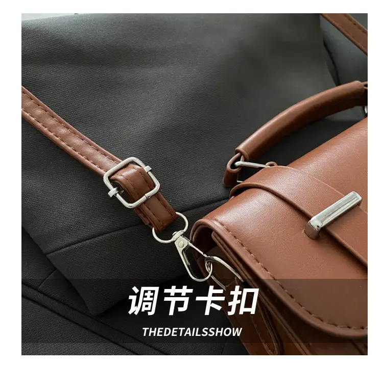 Women's Black Shoulder Crossbody Bag 2024 Winter Trendy — feature 5
