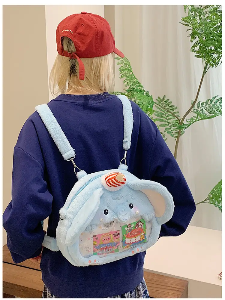 Cute Cartoon Plush Animal Backpack for Girls — feature 13