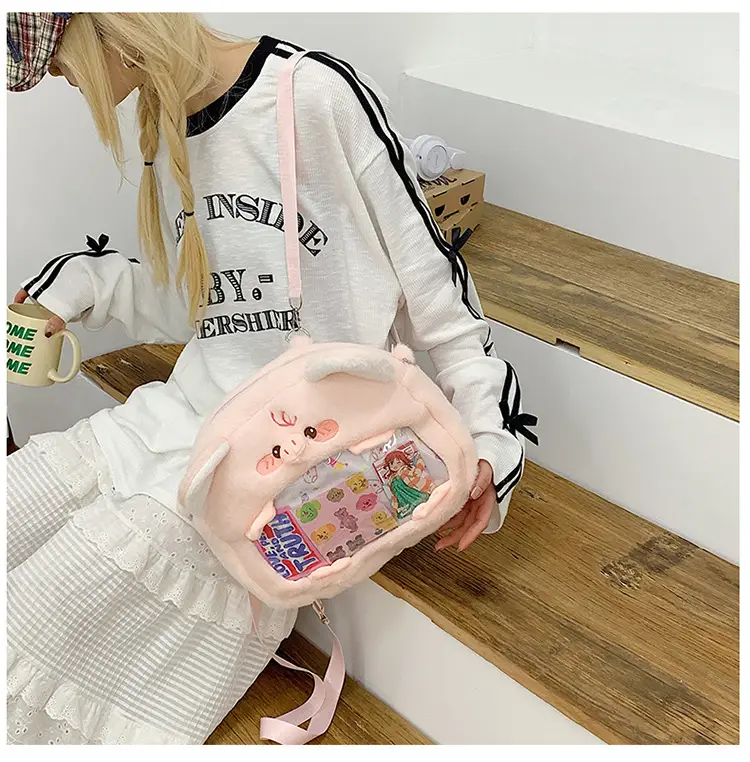 Cute Cartoon Plush Animal Backpack for Girls — feature 3