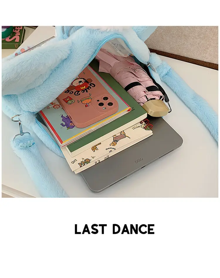 Cute Cartoon Plush Animal Backpack for Girls — feature 32