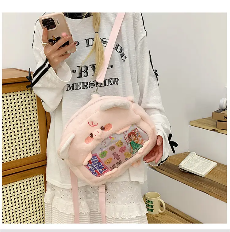 Cute Cartoon Plush Animal Backpack for Girls — feature 6