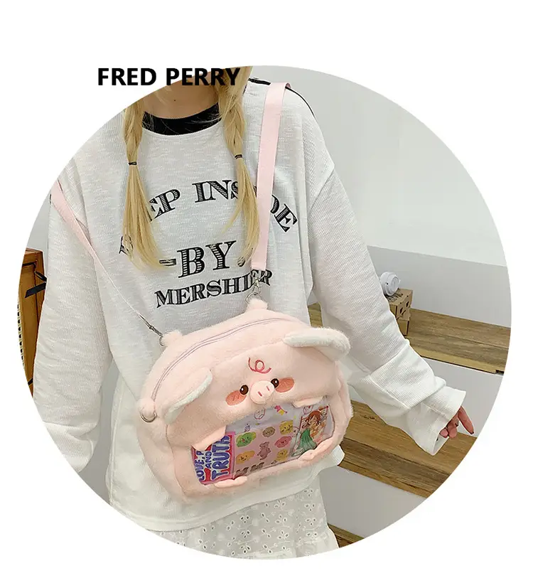 Cute Cartoon Plush Animal Backpack for Girls — feature 9