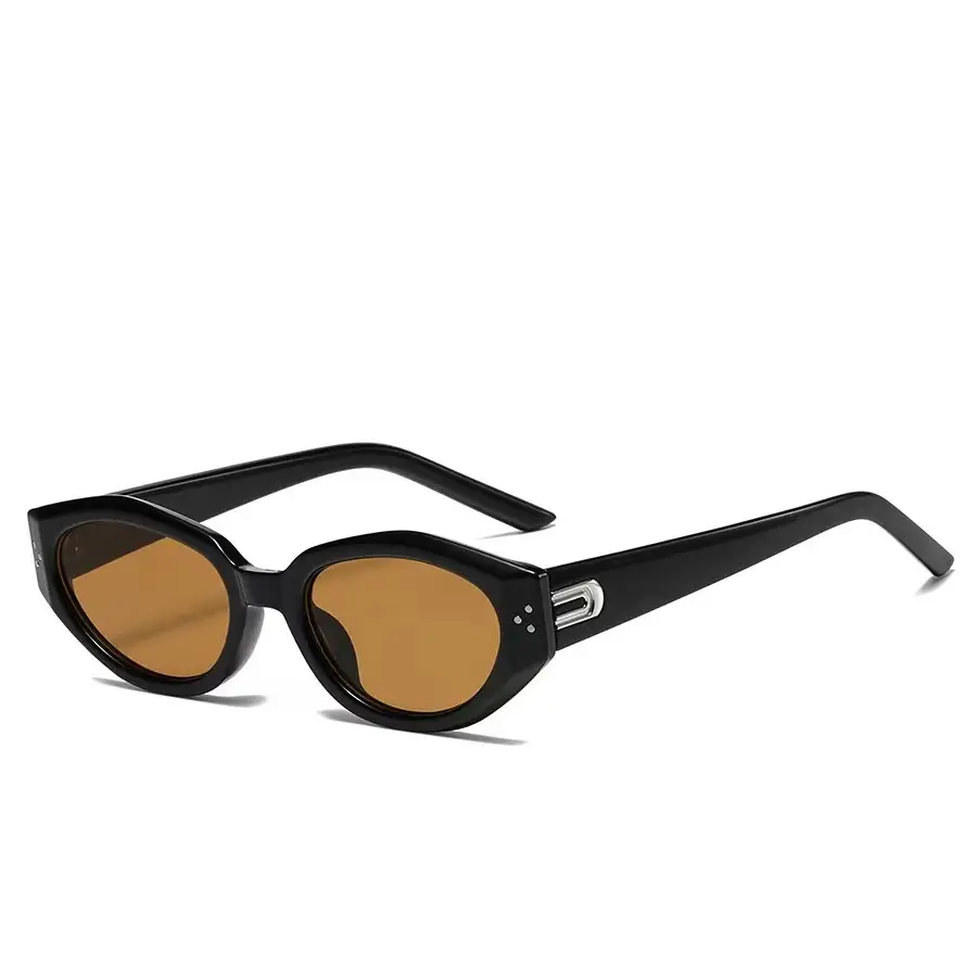 Korean Style Cat's Eye Sunglasses Black UV Resistant - Image 10