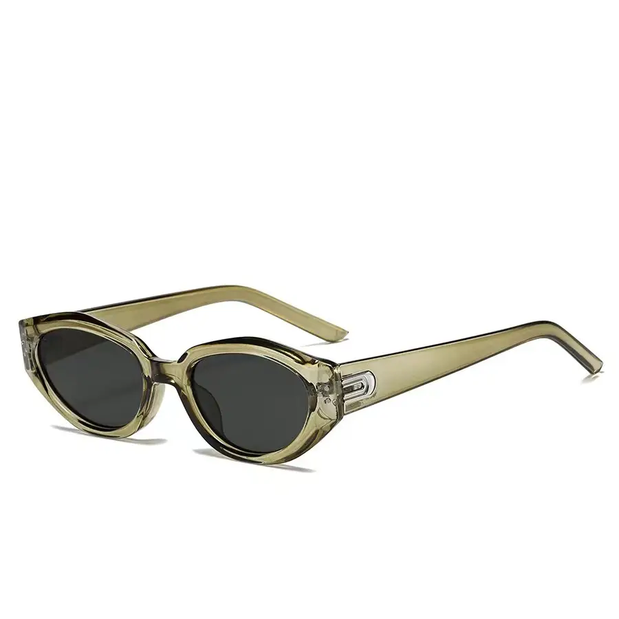 Korean Style Cat's Eye Sunglasses Black UV Resistant - Image 11