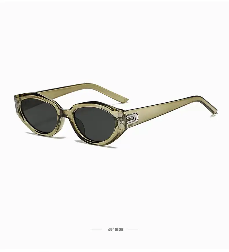 Korean Style Cat's Eye Sunglasses Black UV Resistant — feature 21